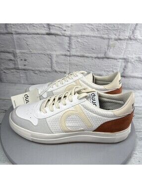 Duo Empathy Shoes Men Size 8 White/gray/brown  Vegan & Eco Shoes Made In Spain